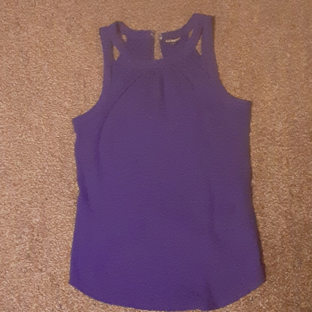 Purple Express dress shirt (size xs)